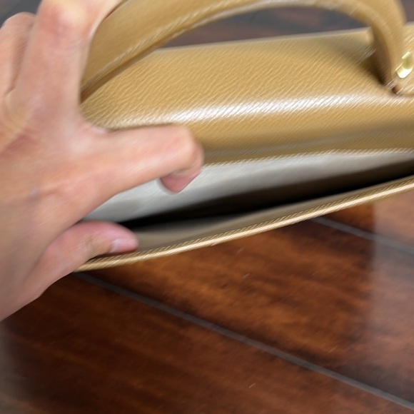 COACH CARAMEL CLASSIC MADISON DRAKE PINNACLE BRIEFCASE BAG MADE IN ITALY… - Picture 11 of 17